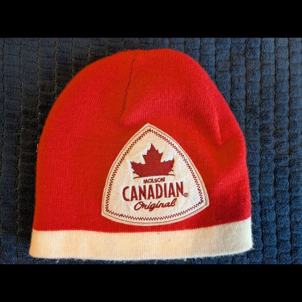 Molson Canadian original toque hat beanie vintage 2005